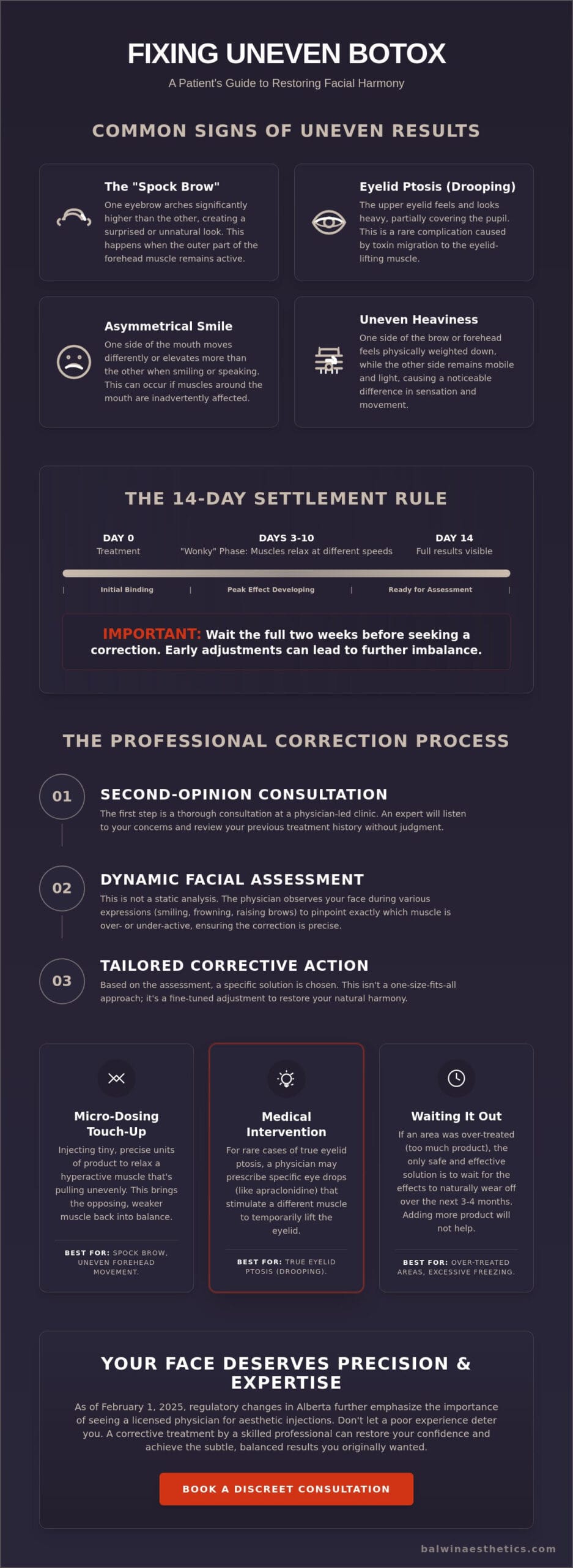 How to Fix Uneven Botox Results in Edmonton: Your 2026 Corrective Guide