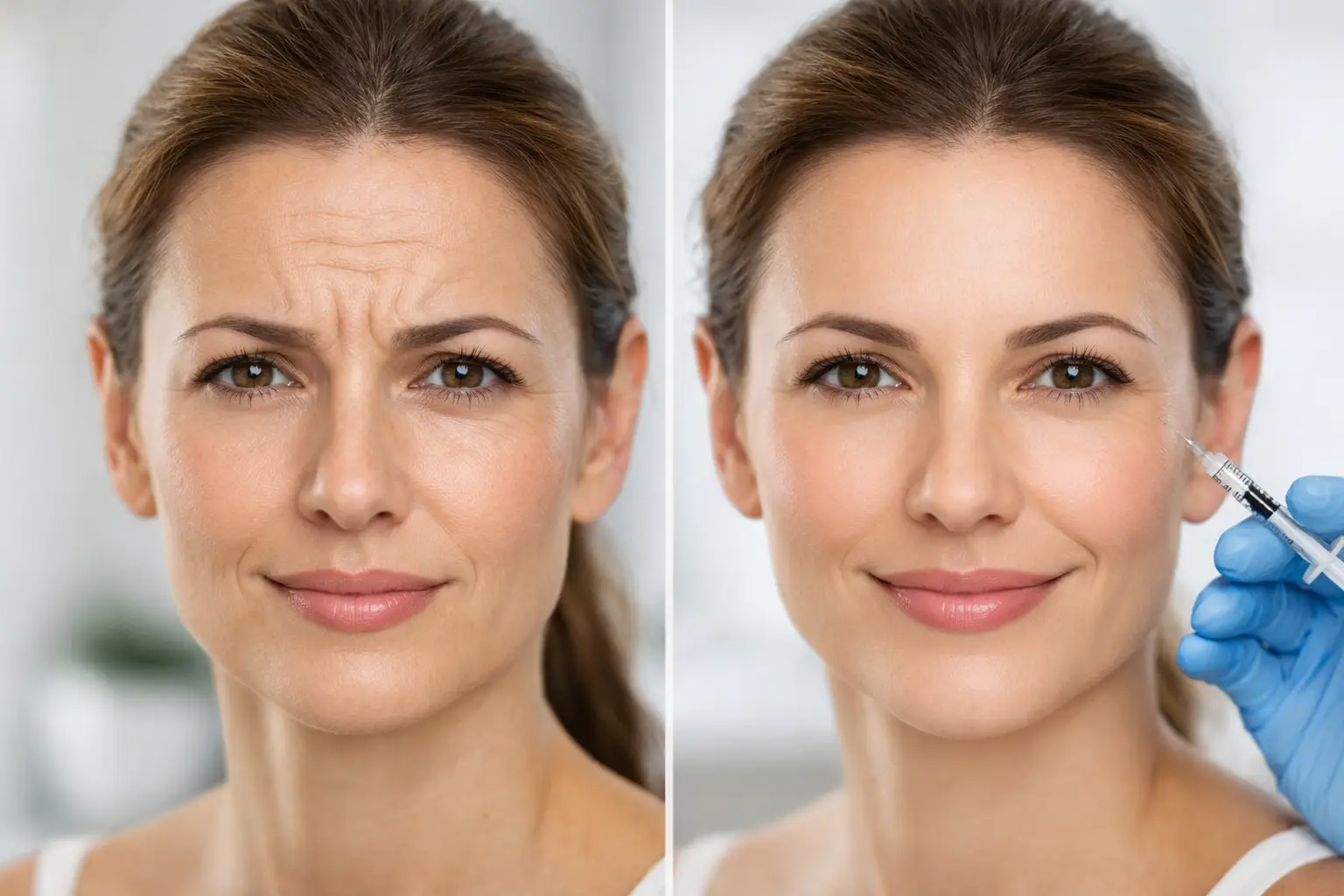 Botox Forehead Before After Example Explained