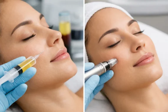 PRP vs Microneedling for Skin Rejuvenation