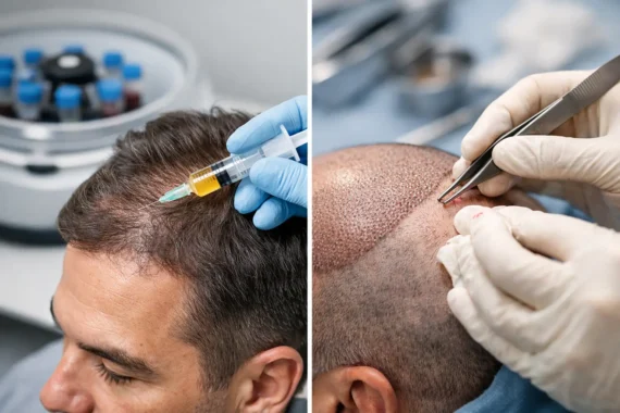 PRP Versus Hair Transplant: Which Fits You?